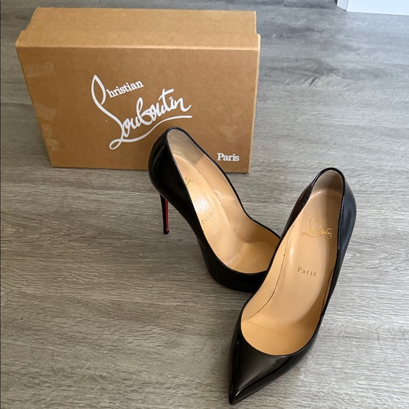 Christian Louboutin Shoes - Christian Louboutin Pigalle Follies 100 Classic Black Heels